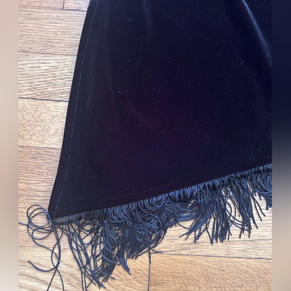 Chico’s Travelers Collection Black Assymetrical Velvet Tunic Top - Size 3 - NWT - Picture 3 of 10